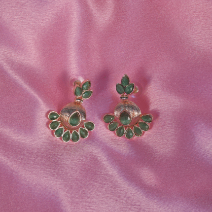 Patra-Pankh Gemstone Studs