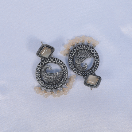 Mayuri Circular Drop Earrings